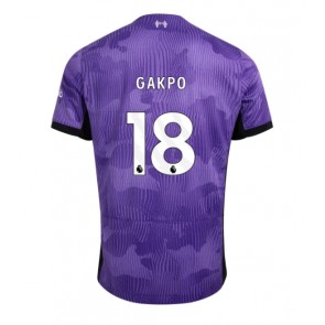 Liverpool Cody Gakpo #18 Koszulka Trzecich 2023-24 Krótki Rękaw